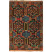 Tribal Baloch Rug 4' 2" x 6' 3" - No. AL39983
