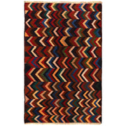 Tribal Baloch Rug 3' 11" x 6' 2" - No. AL99563