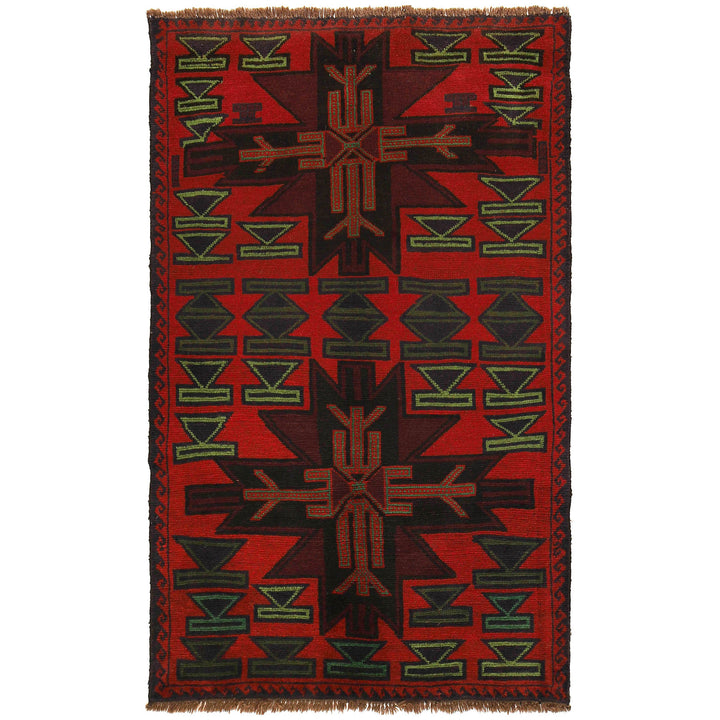 Tribal Baloch Rug 4' 0" x 6' 8" - No. AL48045