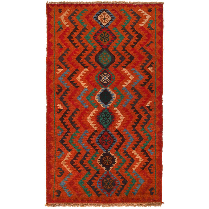 Tribal Baloch Rug 3' 6" x 6' 2" - No. AL38036