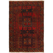 Tribal Baloch Rug 3' 9" x 5' 10" - No. AL36868