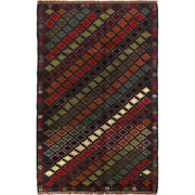 Tribal Baloch Rug 3' 12" x 6' 3" - No. AL41403