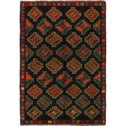 Tribal Baloch Rug 3' 11" x 6' 1" - No. AL77937