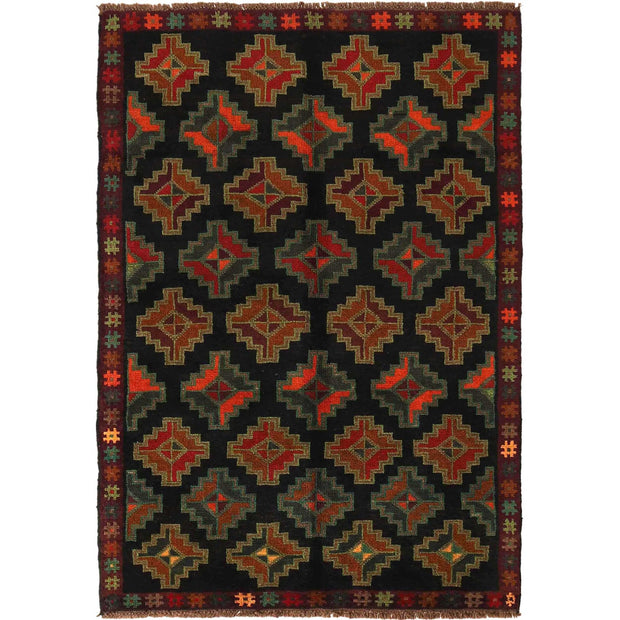 Tribal Baloch Rug 3' 11" x 6' 1" - No. AL77937