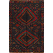 Tribal Baloch Rug 4' 4" x 6' 6" - No. AL98151
