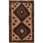 Tribal Baloch Rug 4' 0" x 6' 8" - No. AL42573