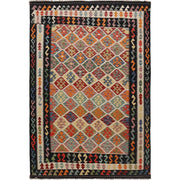Handmade Vegetable Kilim 5' 8" x 8' 2" - No. AL13682