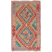 Handmade Vegetable Kelim 2' 0 x 3' 5" - No. AL68756