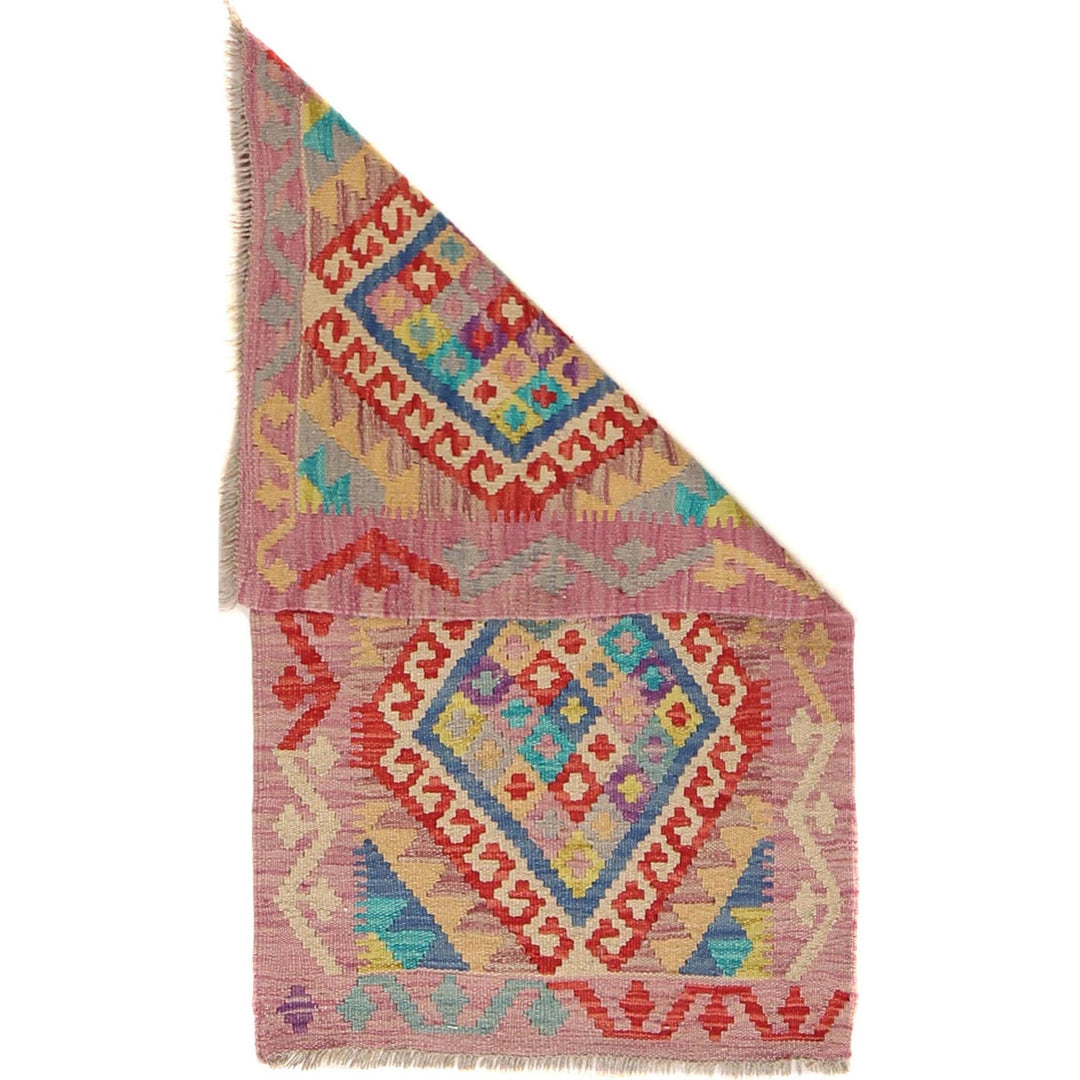 Handmade Vegetable Kelim 2' 0 x 3' 5" - No. AL68756