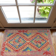 Handmade Vegetable Kelim 2' 0 x 3' 5" - No. AL68756