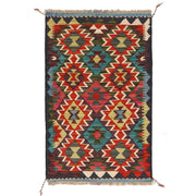 Handmade Vegetable Kelim 1' 10 x 3' 0" - No. AL51131