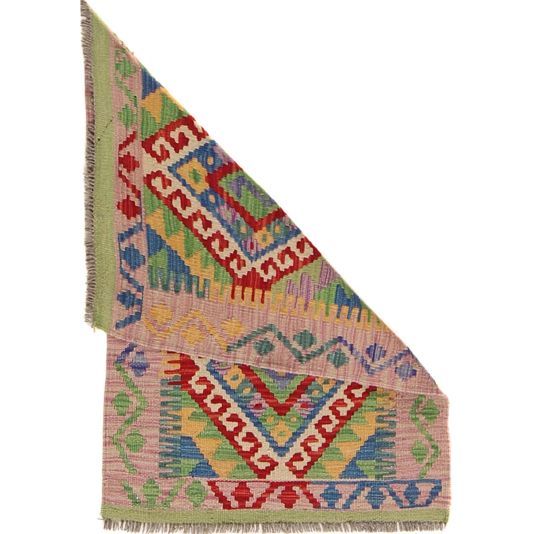 Handmade Vegetable Kelim 2' 1 x 2' 11" - No. AL71799