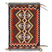 Hand Woven Wool Kelim 2' 0 x 2' 11" - No. AL23816