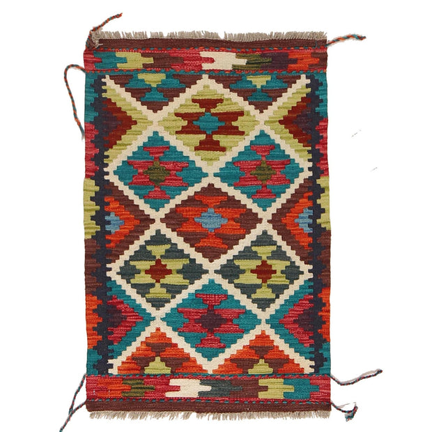 Small Size Chobi Kilim 2' 0 x 3' 0" - No. AL33309