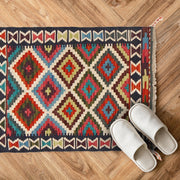 Small Size Chobi Kilim 2' 0 x 2' 11" - No. AL35548