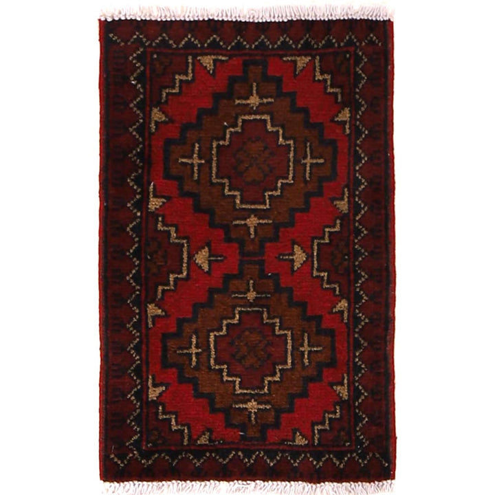 Handmade Door Mat 1' 4" x 2' 1" - No. AL33795