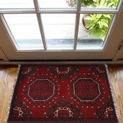 Handmade Door Mat 1' 6" x 2' 0" - No. AL80034