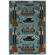 Handcrafted Afghan War Rug 2' 10" x 4' 3" - No. AL42648