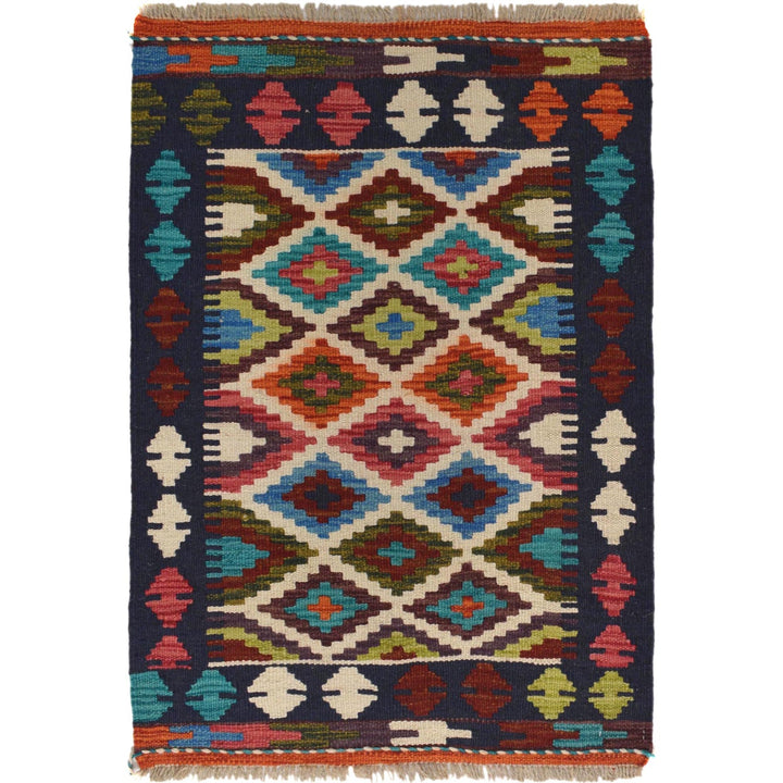 Handmade Vegetable Kilim 2' 0 x 3' 0" - No. AL57466