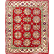 Handmade Kazak Area Rug 5' 1" x 6' 8" - No. AL54490