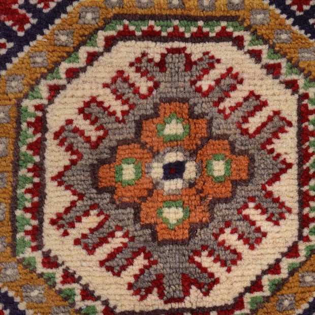 Handmade Kazak Area Rug 5' 1" x 6' 8" - No. AL54490