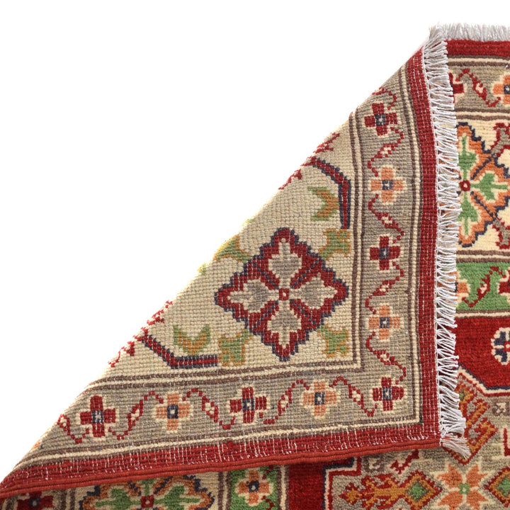 Handmade Kazak Area Rug 5' 1" x 6' 8" - No. AL54490