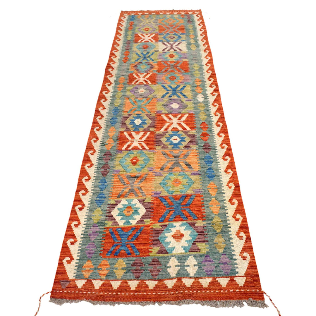 Long Kilim Runner 2' 7" x 9' 7" - No. AL44259