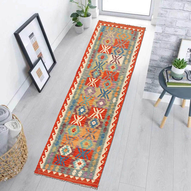 Long Kilim Runner 2' 7" x 9' 7" - No. AL44259