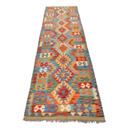 Long Chobi Kilim Runner 2' 10" x 9' 7" - No. AL72125