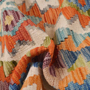 Hand Made Afghan Kilim Runner 2' 7" x 9' 11" - No. AL51988