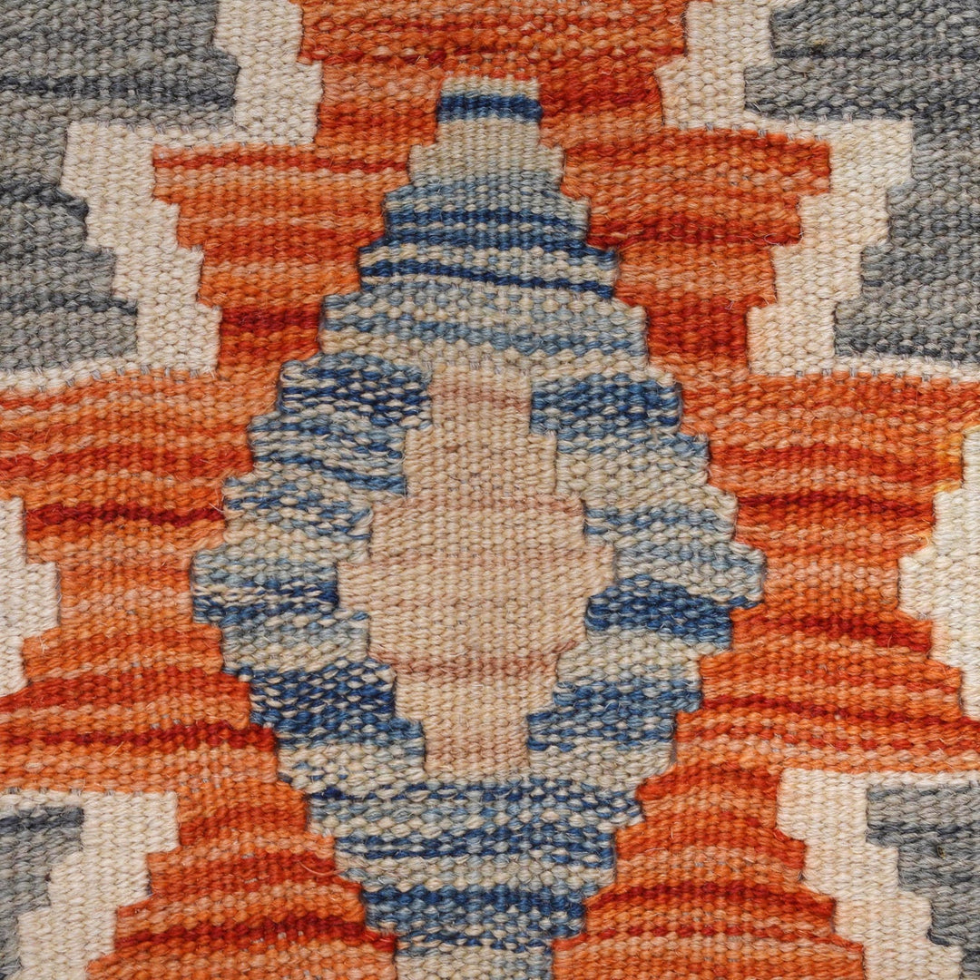 Hand Made Afghan Kilim Runner 2' 9" x 9' 7" - No. AL59652