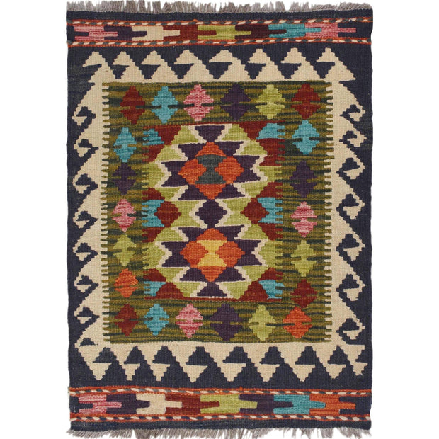 Handmade Vegetable Kelim 2' 0 x 2' 9" - No. AL67520