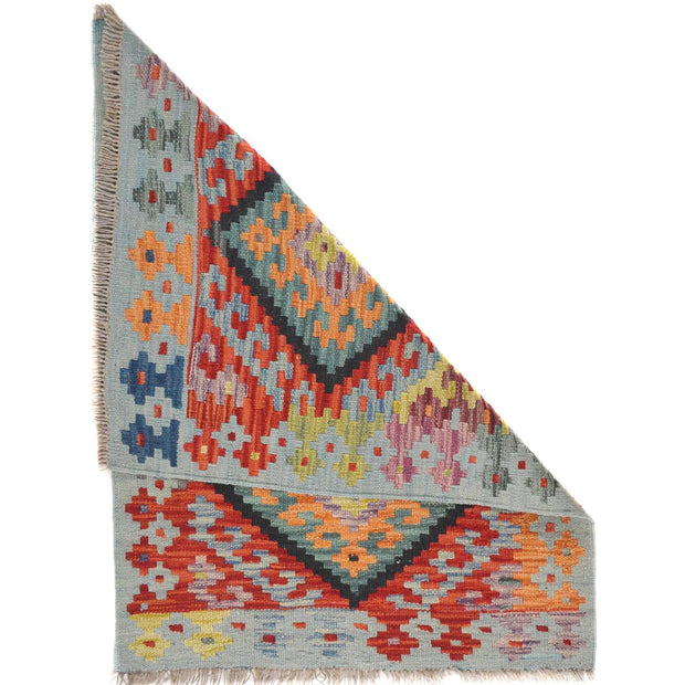 Hand Woven Wool Kelim 2' 2 x 2' 10" - No. AL42331