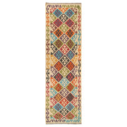 Hand Made Afghan Kilim Runner 2' 9" x 9' 5" - No. AL56465