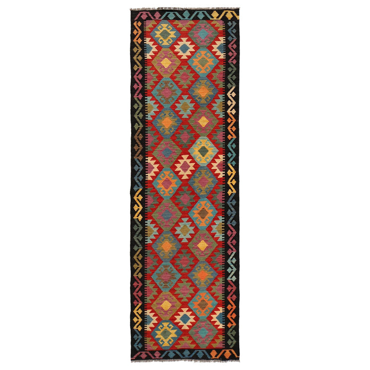 Long Kilim Runner 2' 7" x 9' 10" - No. AL57366