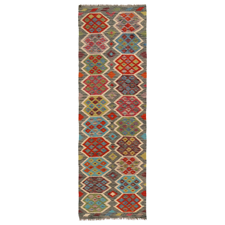 Long Kilim Runner 2' 10" x 9' 4" - No. AL63431