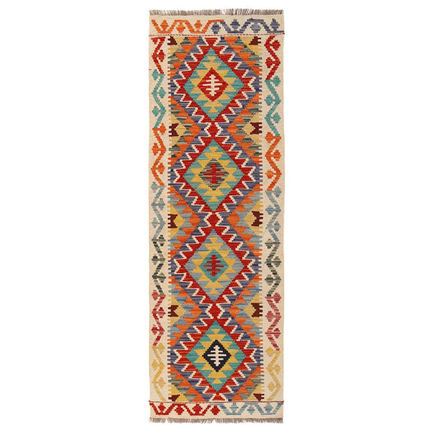 Hand Knotted Flatweave Kilim Runner 2' 2" x 6' 8" - No. AL31188