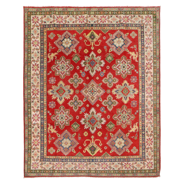 Red Kazak Rug 8' 2" x 9' 10" - No. AL34312