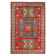 Oriental Kazak Rug 3' 10" x 5' 11" - No. AL19442
