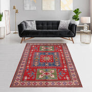 Oriental Kazak Rug 3' 10" x 5' 11" - No. AL19442