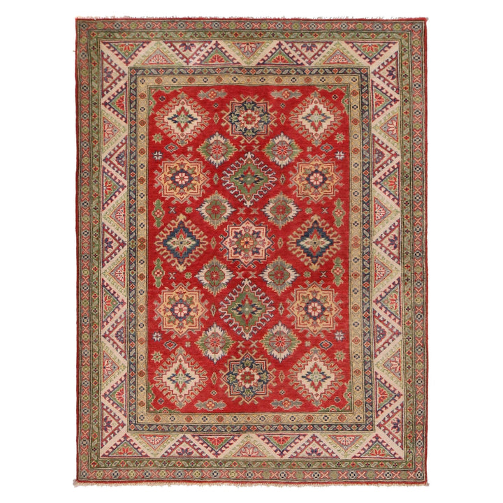 Hand knotted Kazak Rugs 5' 0" x 6' 9" - No. AL15463