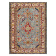 Handmade Kazak Area Rug 6' 8" x 9' 5" - No. AL28889