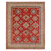 Hand Knotted Kazak Oriental Rug 8' 2" x 9' 11" - No. AL95163