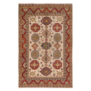 Handmade Kazak Area Rug 5' 4" x 8' 6" - No. AL59935