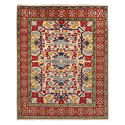 Handmade Kazak Area Rug 4' 11" x 6' 4" - No. AL67560
