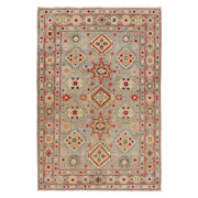 Oriental Kazak Rug 4' 1" x 6' 2" - No. AL81295