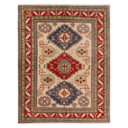 Hand knotted Kazak Carpet 5' 0" x 6' 4" - No. AL13165