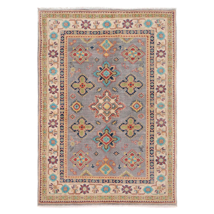 Oriental Kazak Rug 4' 0" x 5' 8" - No. AL97649