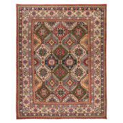 Handmade Kazak Area Rug 9' 0" x 11' 8" - No. AL91568