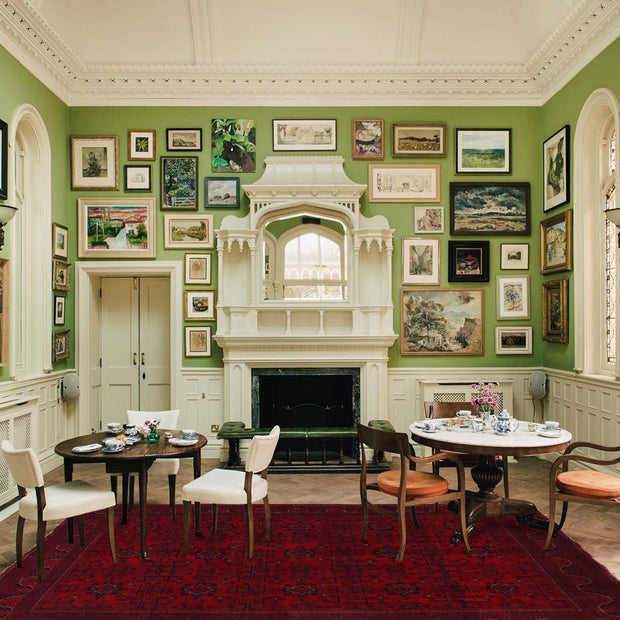 Handwoven Khal Mohammadi Afghan Carpet 6' 4" x 9' 9" - No. AL17936